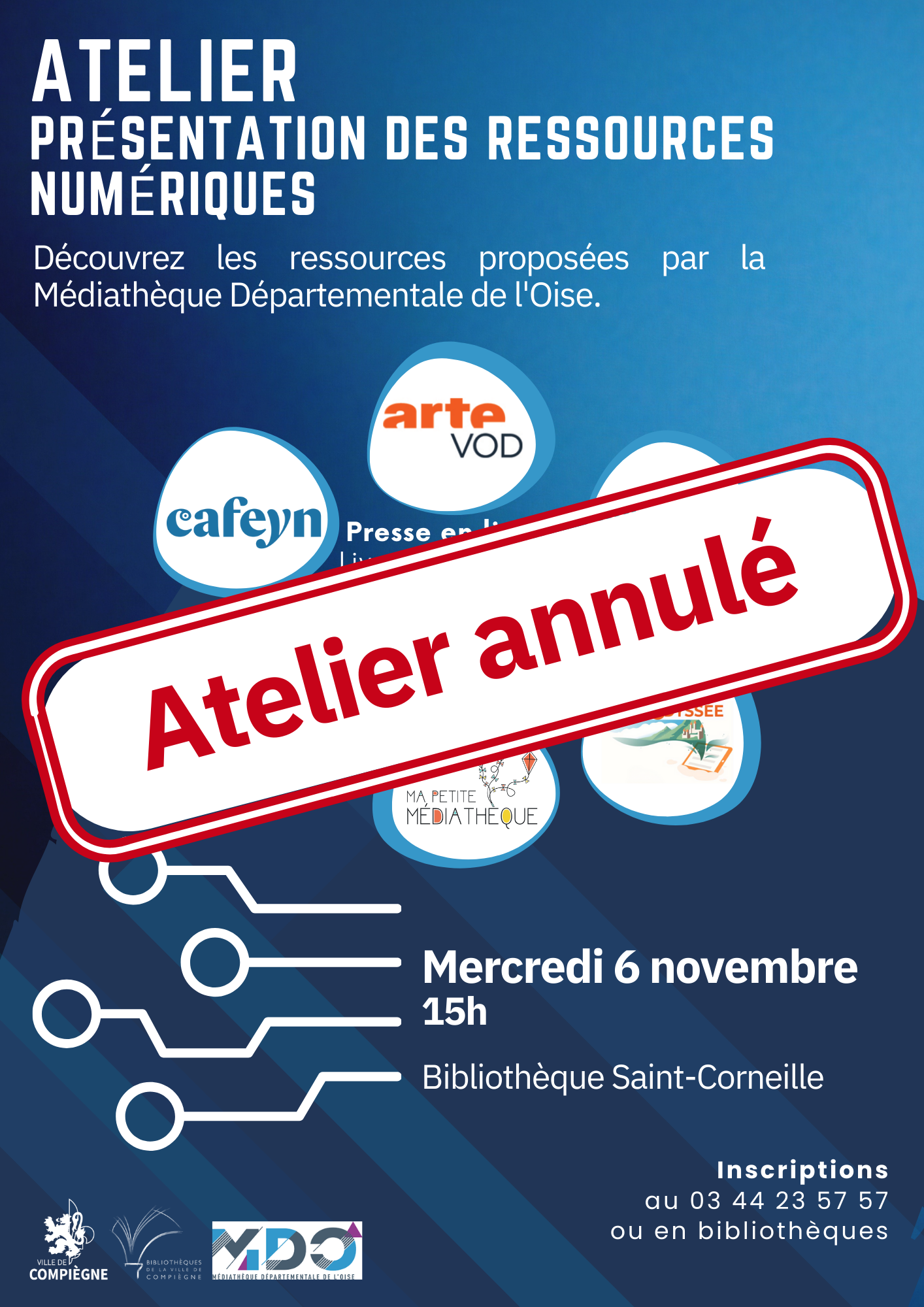 2024 11 Présentation des ressources numériques Atelier annulé